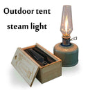 Outdoor Camping Lamp Lantern Gas Candle Lamp Tent Lantern F5H5 S3 Light H7 Z8B3