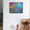 Colorful Texture Circle Oil Paint By Numbers Kits Canvas DIY Picture Craft