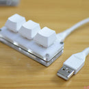 Mechanical Mini 3-key Keypad Gaming Keyboard Programming Macro With Software OSU