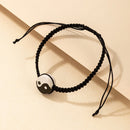 Ethnic Tai Chi Braided Rope Charm Yin Yang Adjustable Bracelets Jewelry