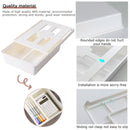 Self-Adhesive Under Desk Drawer School Pencil Tray Pen Holder Organizer Set