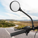 Bicycle Handlebar Rearview Mirror Adjustable Wide Range Bike Back Reflector