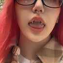 Vampire Teeth Piercing Jewelry Safe Body Piercing for Halloween Party Props
