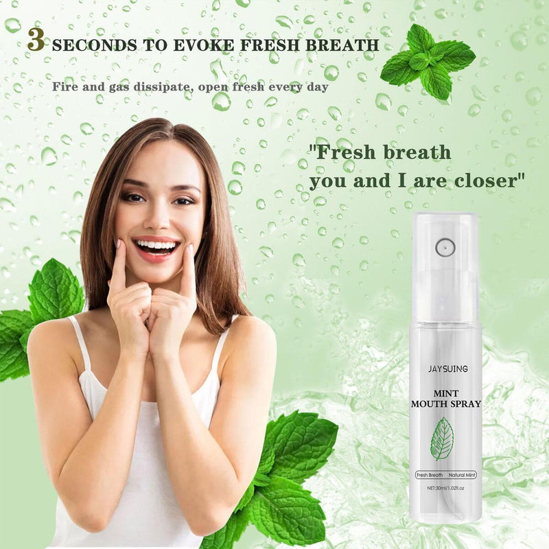 30ml Portable Safety Kissing Artifact Breath Freshener Breath Cleaner Remove.