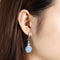 Wedding Jewelry Party Chic Peridot Moonstone Topaz Ear Stud Moonstone Earrings