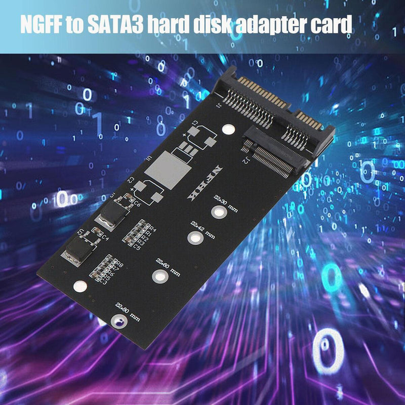 B M Key SATA M.2 Ngff Ssd To Sata 3 Raiser M.2 Adapter Expansion Card FAST`