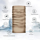 Cycling Camping Tube Scarf Outdoor Gaiter Bandana Headband (Cement Grey)