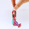 4pcs DIY Bird Mosaic Keyring Full Drill Special Shape Diamond Drawing Kit Newly