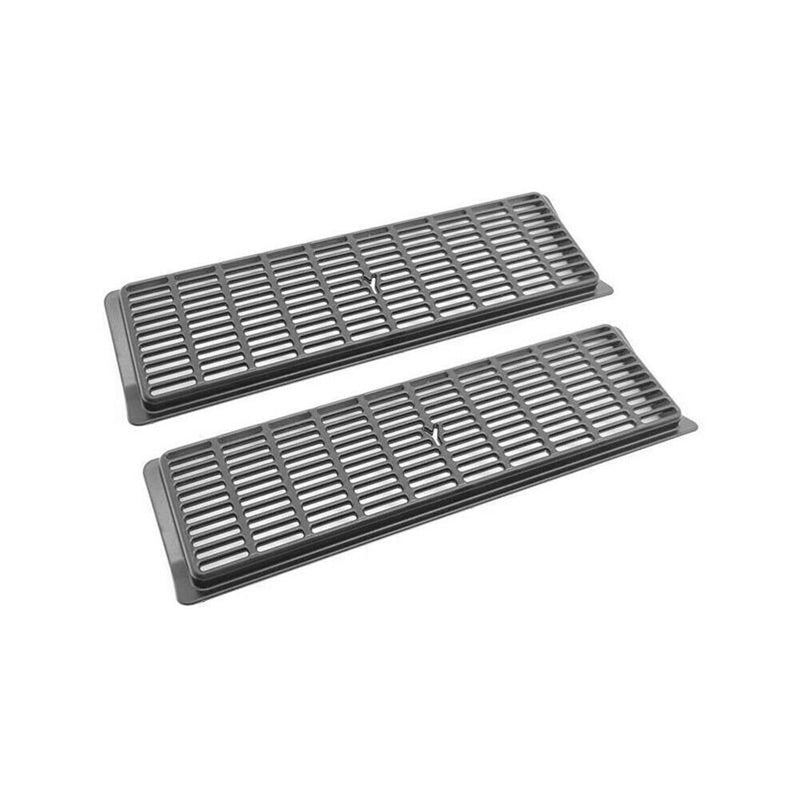 2pcs Under Seat Ventilation Air Conditioner Vent Cover Grille for Tesla Mod