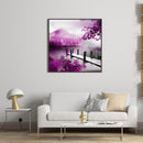 5D DIY Diamond Painting Kits Full Round Drill Waterscape Mosaic Picture Wall