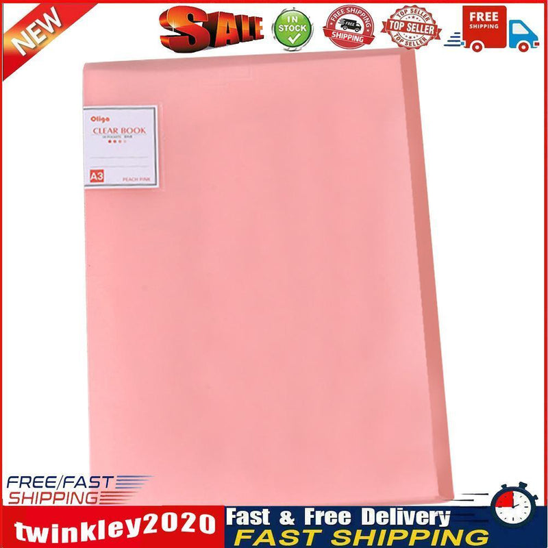 A3 30 Pages Diamond Painting Waterproof Photo Album Book Covers (Red) Newly