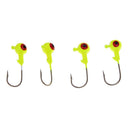 35Pcs Soft Worm Fishing Baits  Jig Head Hooks Simulation Lures Newly