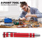 8 in 1 Multiuse Precision Pen Screwdriver Hand Repair Tools Kit (Red) Newly