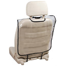 Car Seat Protector for Kids Baby Kick Mat Seat Back Cover Cushion (Black) Newly