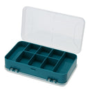 13 Grid Clear Instrument Box Both Sided Plastic ToolBox Organizer B