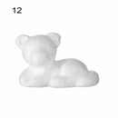 Decoration Party Supplies Animals Shape Foam Balls White Polystyrene Styrofoam