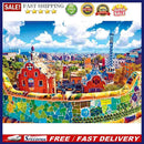 5D DIY Full Drill Diamond Painting House Cross Stitch Embroidery Mosaic Kit