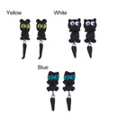 Ear Jewelry Cartoon Animal Stud Earrings Handmade Cat Earring Polymer Clay