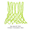 Luminous Standard Basketball Net Green Fluorescent Basketball Hoop Nets
