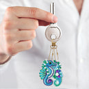 2x DIY Full Special Shape Diamond Painting Keychain Bag Decor Kit (DYSK09) Newly