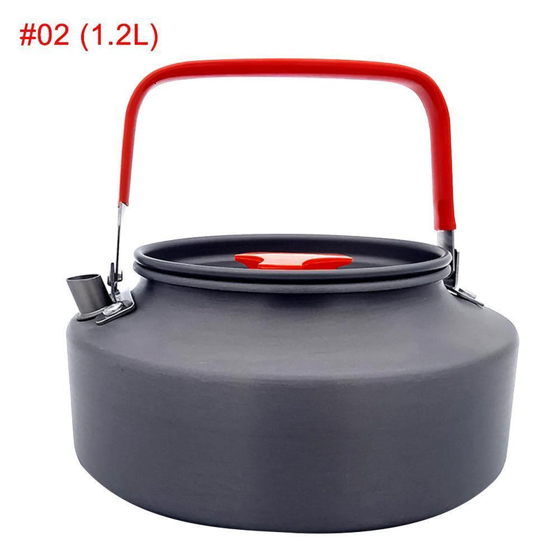 Portable Outdoor Teapot Water Bottle Camping Cooking Picnic Kettle Pot Cook