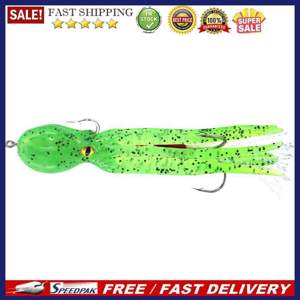 11cm 22g Octopus Swimbait Soft Fishing Lures with Hooks Artificial Wobbler Ba