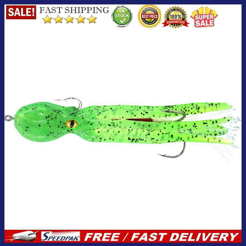 11cm 22g Octopus Swimbait Soft Fishing Lures with Hooks Artificial Wobbler Ba