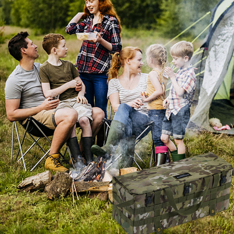 Storage Bags - Outdoor Camping Molle Oxford Cloth Hanging Pocket for Desk S