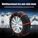10pcs Car Tire Wheels Anti Slip Belts Snow Winter Tyre Traction Grip Strip
