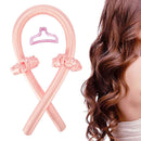 Heatless Curling Headband, Hair Wave Formers, Hair Styling Tools (Pink) Newly