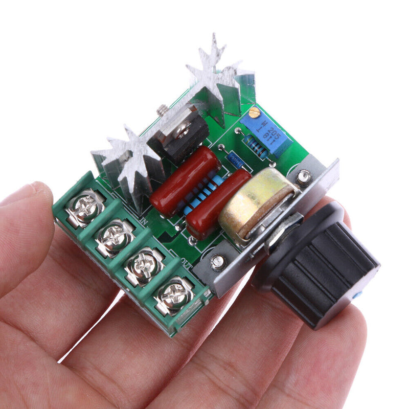 AC 220V 2000W SCR Silicon Electronic Controller Module Dimmer Temperature Speed Con