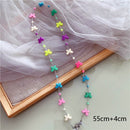 Heart Beaded Sunglasses Chain Eyeglass Strap Face Lanyard Beaded Glasses Chains