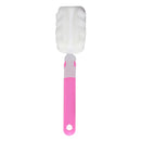 30CM Detachable Water Bottle Cleaning Brush Long Handle Cup Brush (Pink) Newly