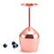 500mL Stainless Steel Juice Goblet Drum Shape Red Wine Cup (Copper Plating)