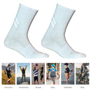 Running Reflective Socks Moisture Wicking Sweat Absorption Bicycle Sports Sock