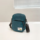Oxford Cloth Shoulder Square Bag for Women Causal Solid Crossbody Messenger Bags