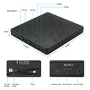External USB Optical Drive for Laptop Desktop USB 3.0 External CD Burner-L