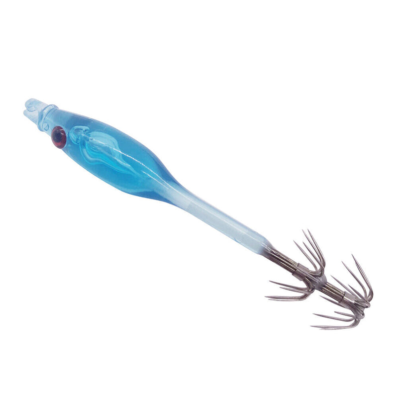 2pcs Wood Shrimp Fishing Squid Jigs Lure Cuttlefish Hook Fishing Explosion Hook