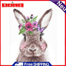 5D DIY Diamond Painting Embroidery Garland Rabbit Full Round Drill Rhinestones