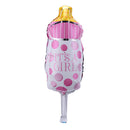 5pcs Mini Balloon Set Baby Boy Girl Foil Balloon Birthday Party Decor(Girl)