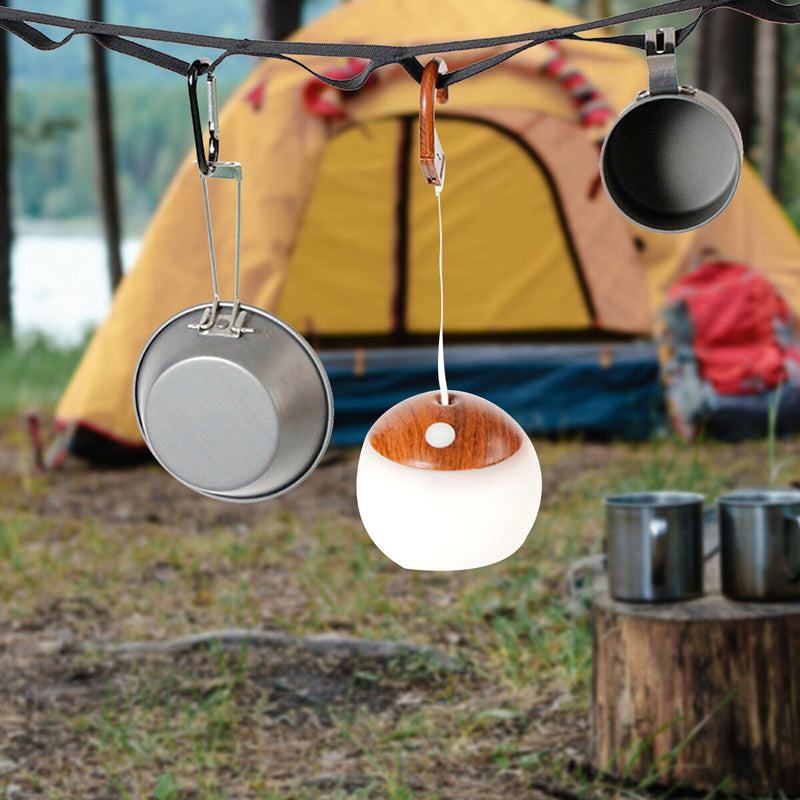 Outdoor Camping Lanyard Hanger 6.5ft Hanging Rope for Bags Lantern Lamp