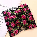Accessories Stretchy Double Hair Comb Magic Beads Hair Combs Clips Elasticity