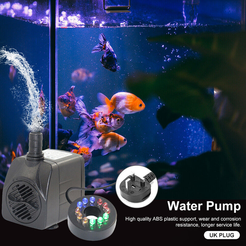 #A 15W 1000L/H Aquarium Water Pump Submersible Garden Landscape Pond Cleaning Pu