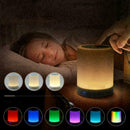 Portable Bluetooth Wireless Speaker Colorful Night Light Control Color V9Z4 J2C0