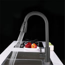 360 Degree Faucet Head 2 Mode Sink Basin Filter Pull-Out Nozzle Sprayer (B)