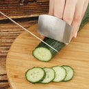 Chop Slice Shield Cut Vegetable Hand Protector Finger Guard Stainless Steel