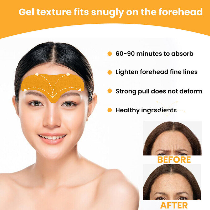 Forehead Firming Pads Moisturizng Forehead Stickers for Women Skin Care Sup