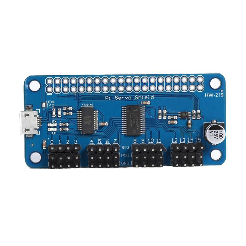 Micro USB 5V 16 Channel PWM Servo Drive Shield Board DC Motor Driver Module