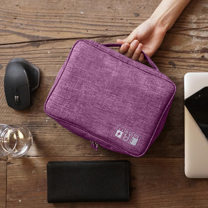 Wires Cable Charger Storage Bags Waterproof Travel Electronics Gadget Pouch