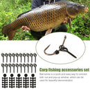 Ronnie Rig Boilies Bait Screw Hook Stops Beads Kit Carp Fishing Tackle (01)